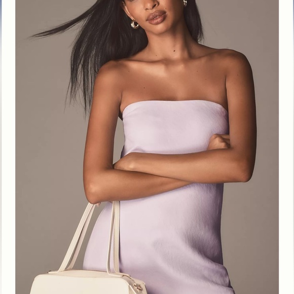 NWT Anthropologie The Tilda Linen Blend Slip Dress - Picture 4 of 4